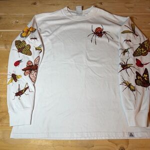 Nike ACG Insect Print Long Sleeve Shirt Size M